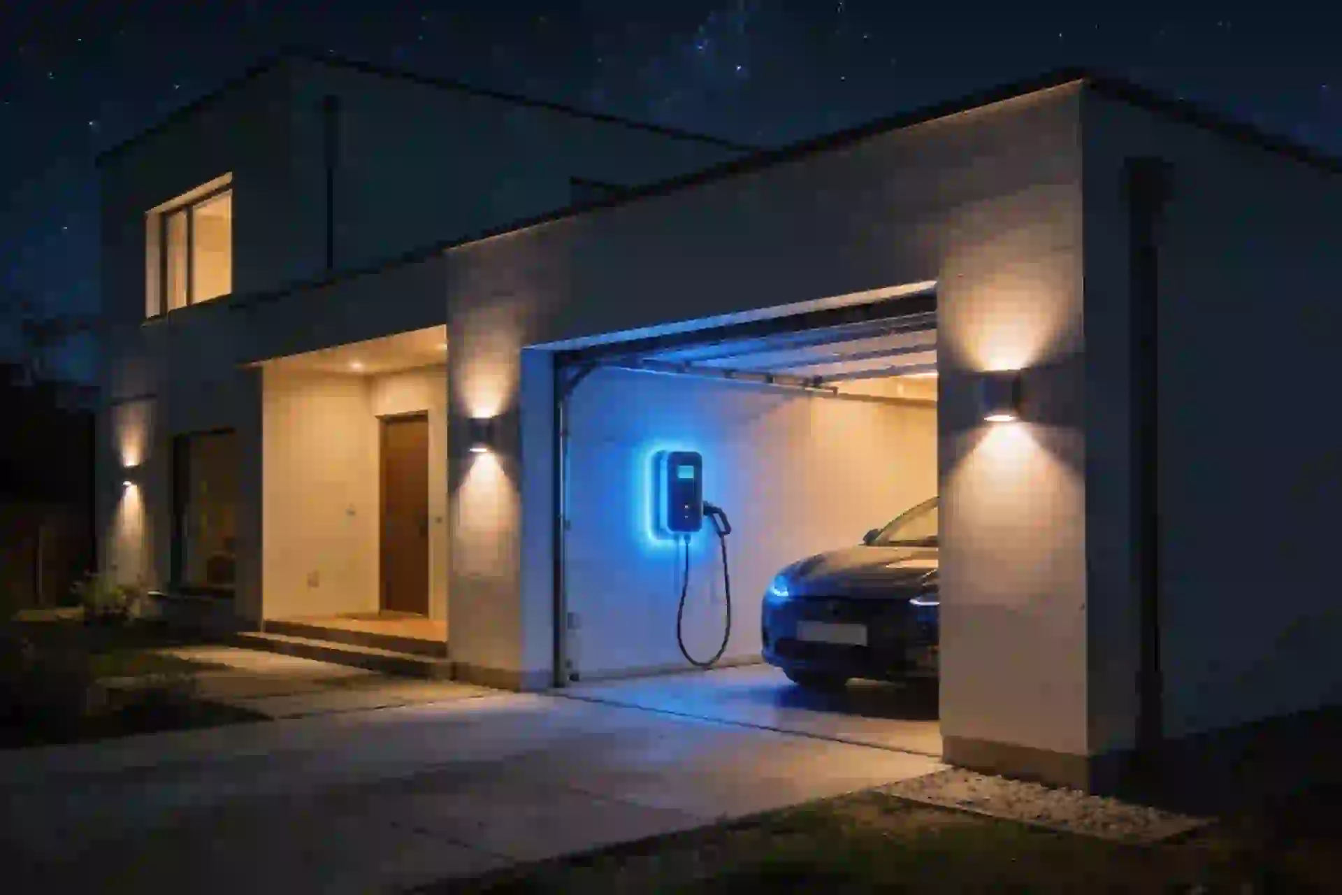 Installation borne de recharge à Clapiers